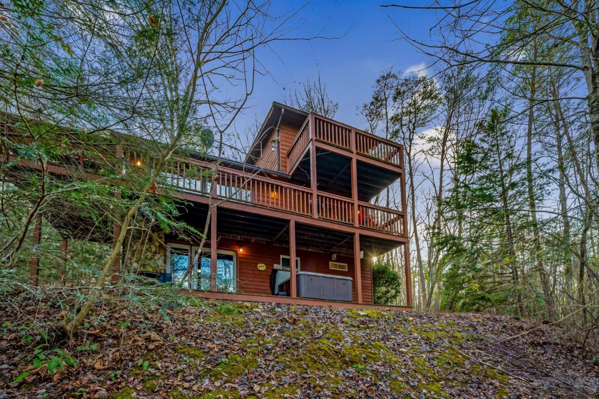 Peaceful Living Minutes From Blue Ridge Hot Tub Pool Table Villa ภายนอก รูปภาพ